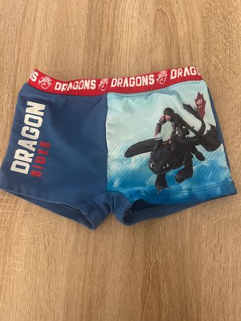 Boxer Maillot de bain 4 ans dragons