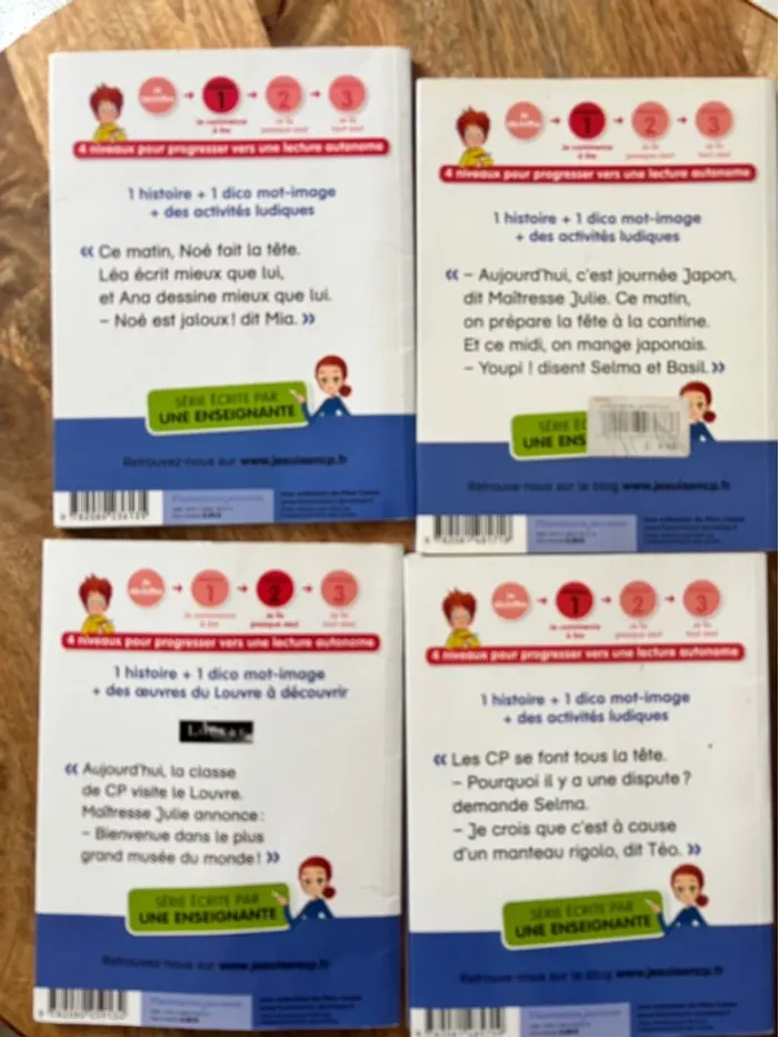 Lot 4 livres Je suis au CP - photo numéro 2