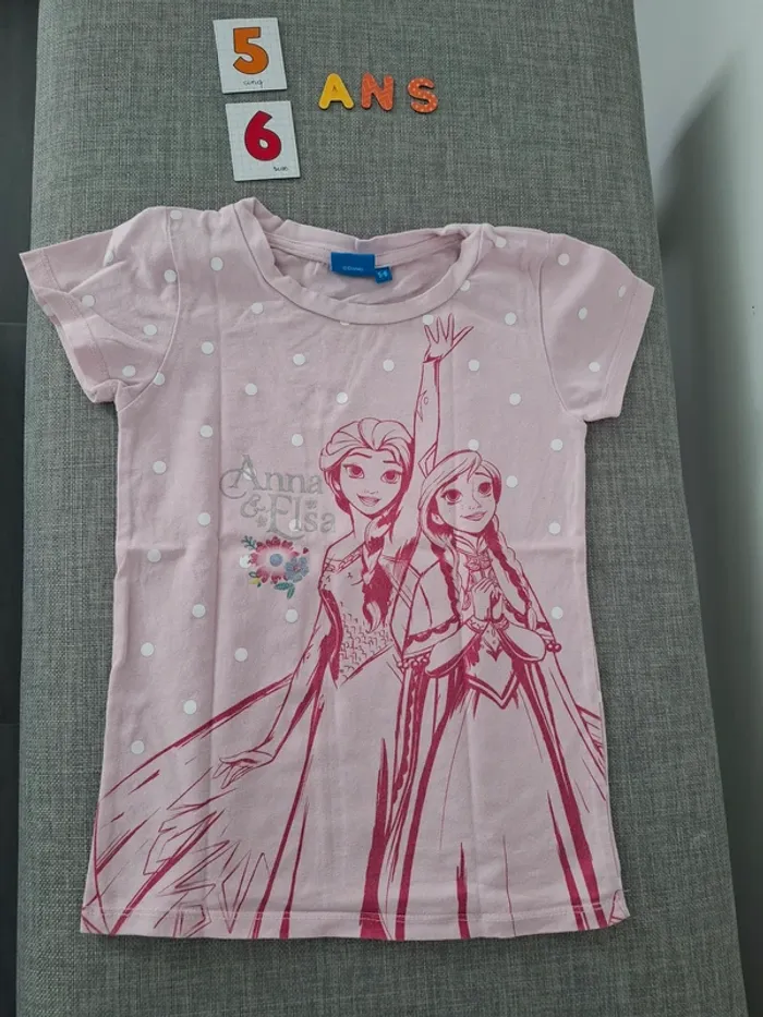 t shirt princesse 5 ans