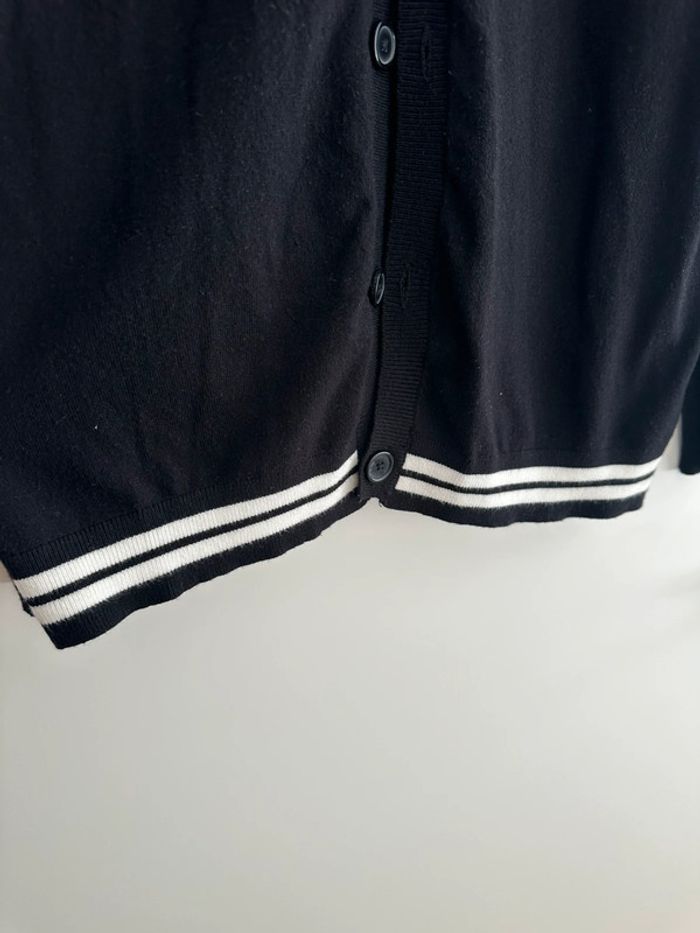 Gilet noir homme taille L fashion nova très bon état - photo numéro 4