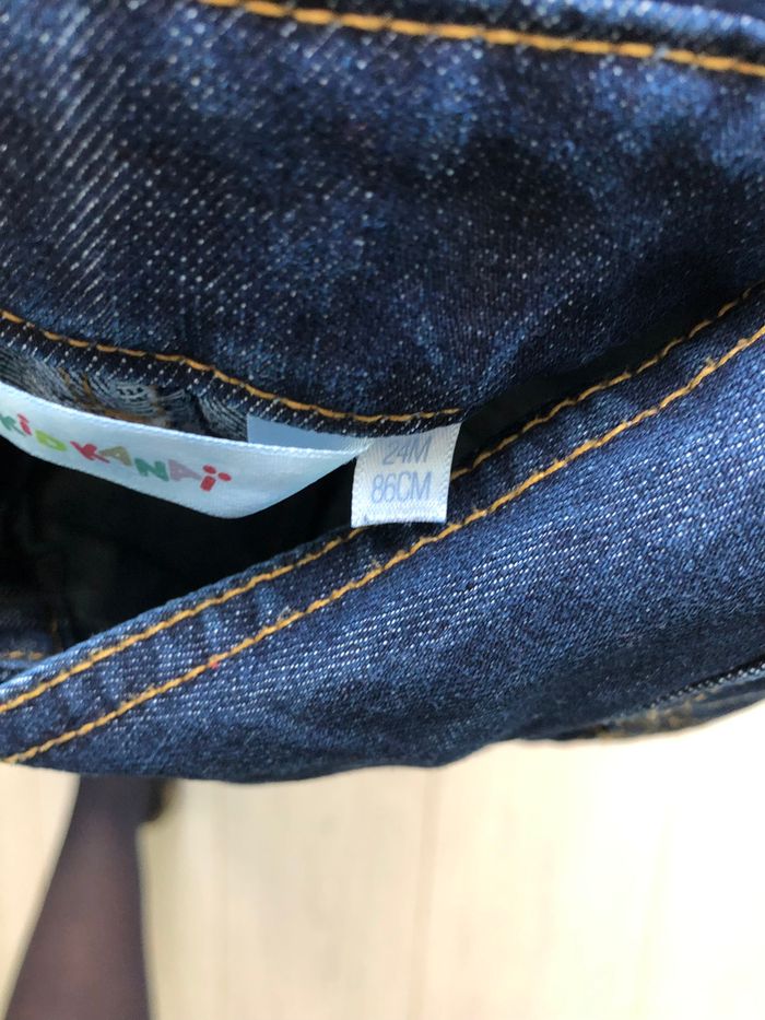 Salopette en jeans Kidnakai 24 mois - photo numéro 4