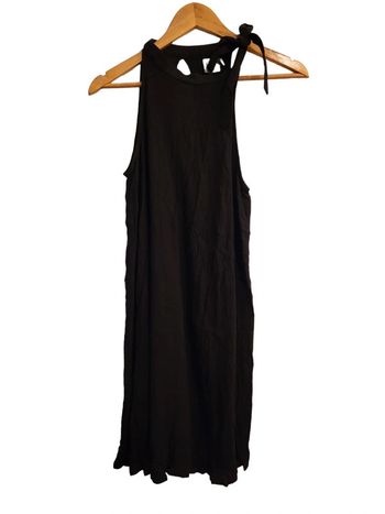 Robe noire longue taille 38