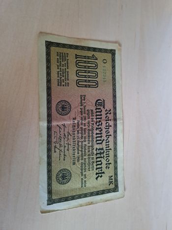 Billets anciens