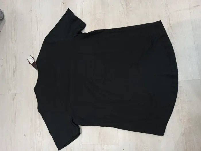 Tee shirt noir homme xxl flocage en relief - photo numéro 3