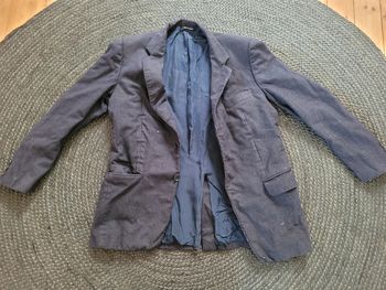Veste laine costume homme - Vintage - Fabrication artisanale