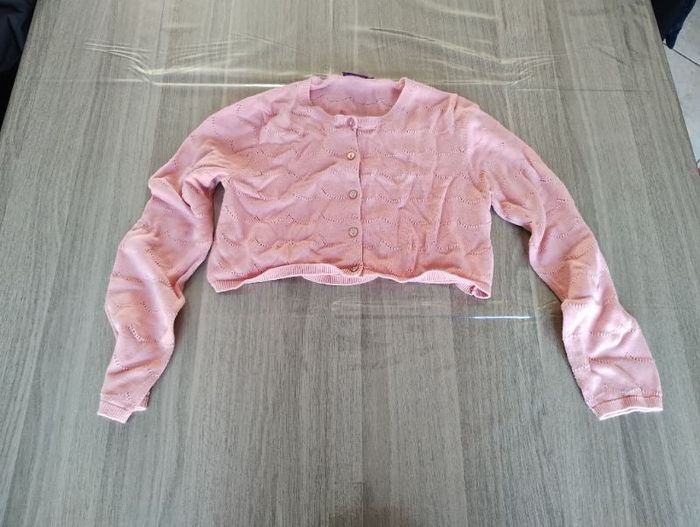 Gilet court fille