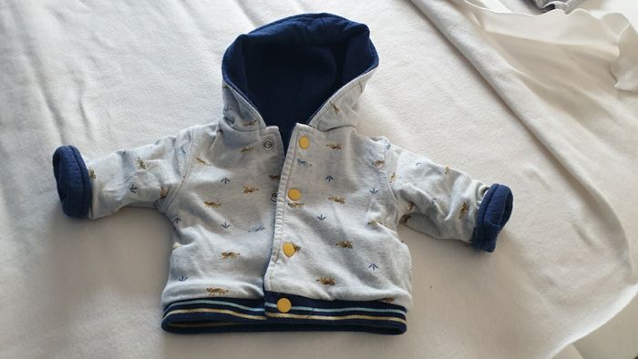 Veste réversible 1 mois - photo numéro 2