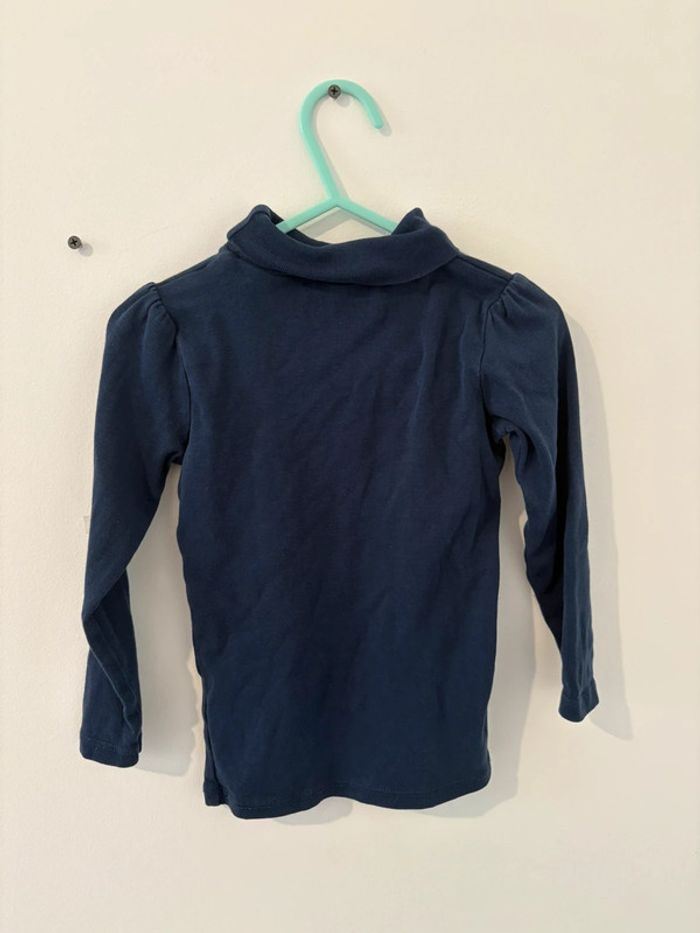 Pull col roulé bleu marine orchestra- 3 ans (98 cm) - photo numéro 2