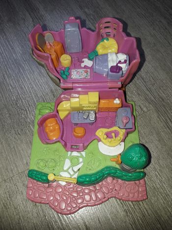 maison chaumière polly pocket 1994