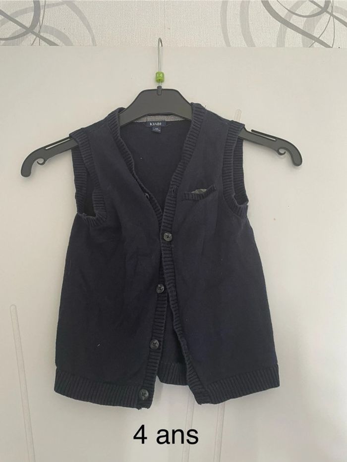Gilet sans manches kiabi 4 ans