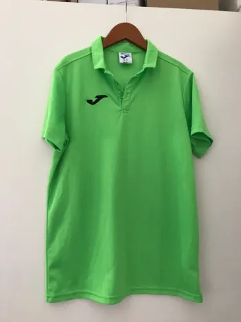 t-shirt s col polo joma juste lavé non porté matière micro aérée