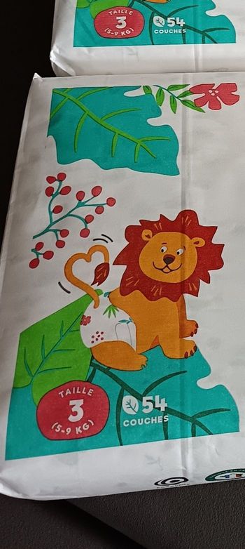 Baquet de couche taille 3 les petites culottés 