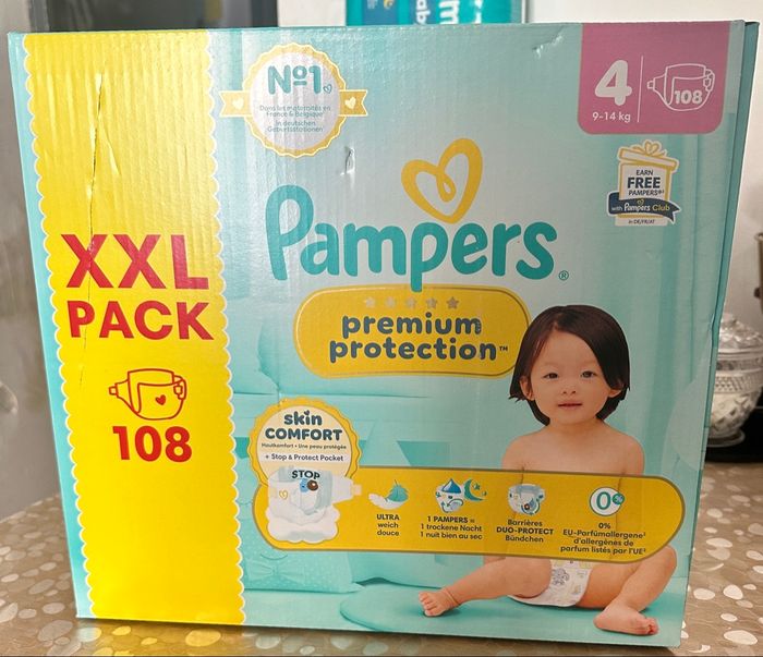 Couches bebe pampers