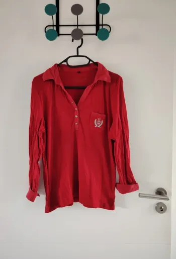 polo rouge taille 3