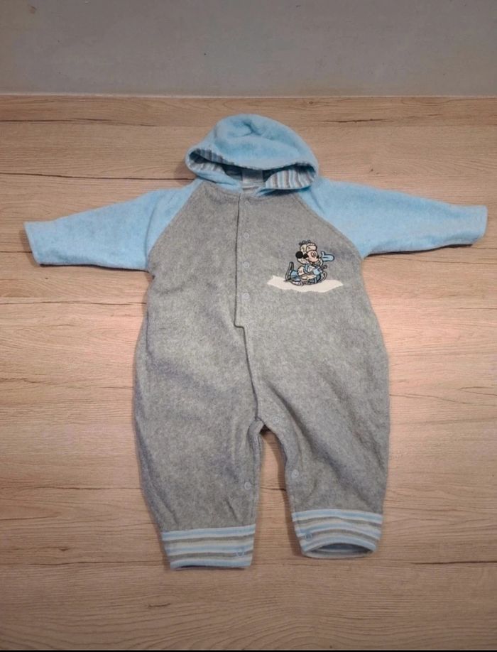 Combinaison combipilote manteau 3/6 mois mickey