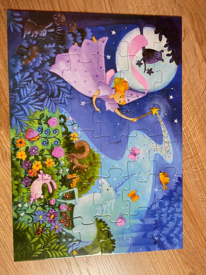 Puzzle Djeco La Fee et la Licorne - photo numéro 3