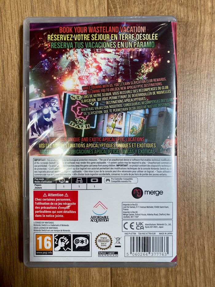 Slaycation paradise - switch - jeu neuf sous blister - photo numéro 5