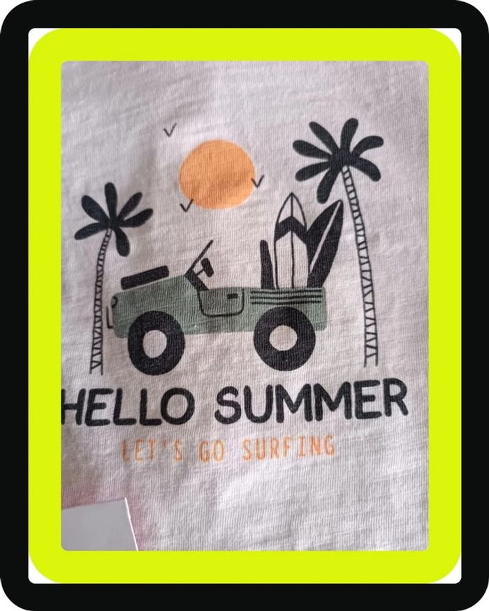 Tee shirt 6 mois Kiabi - photo numéro 2