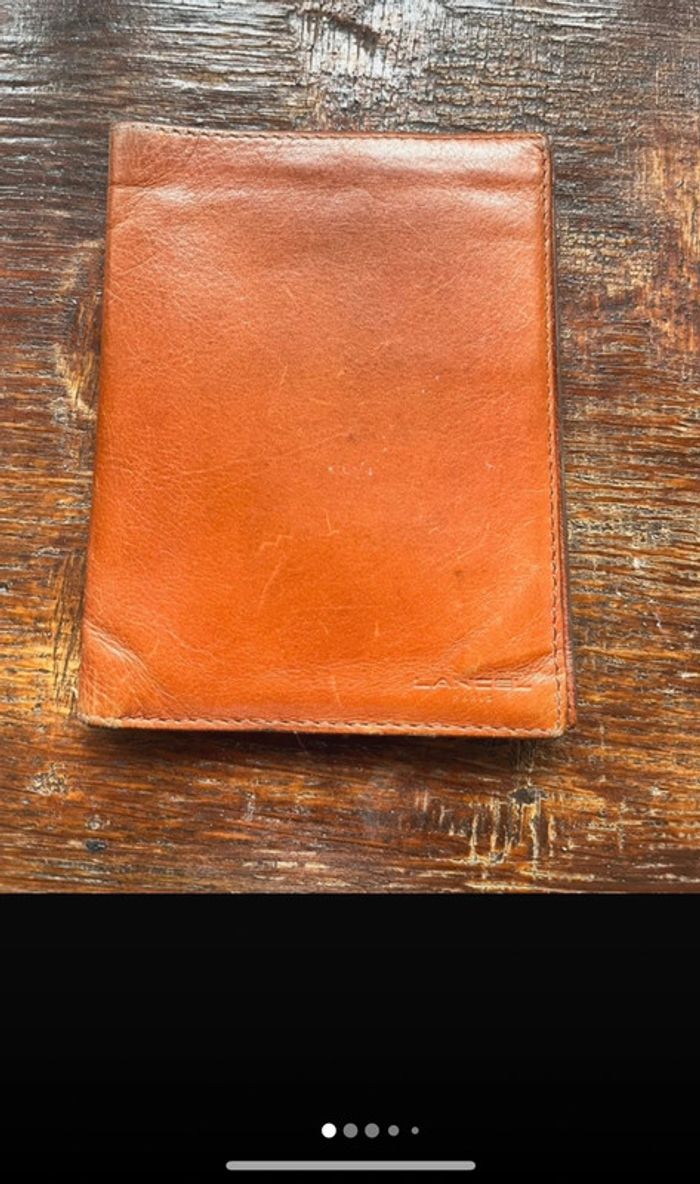 Porte feuille lancel camel - photo numéro 2