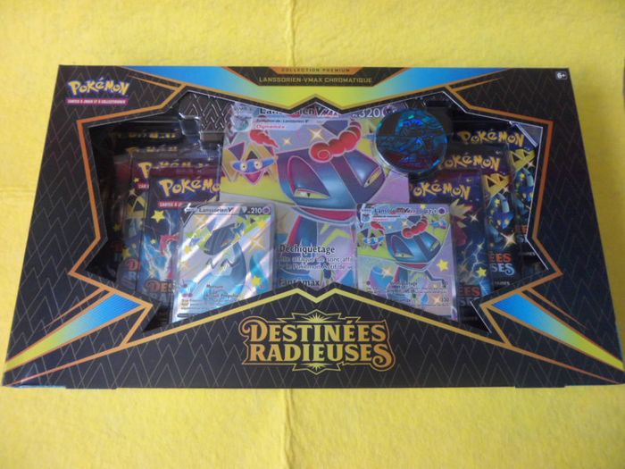 Destinée Radieuse 7 Booster  Coffret Pokémon Lanssorien V Max EB04.5