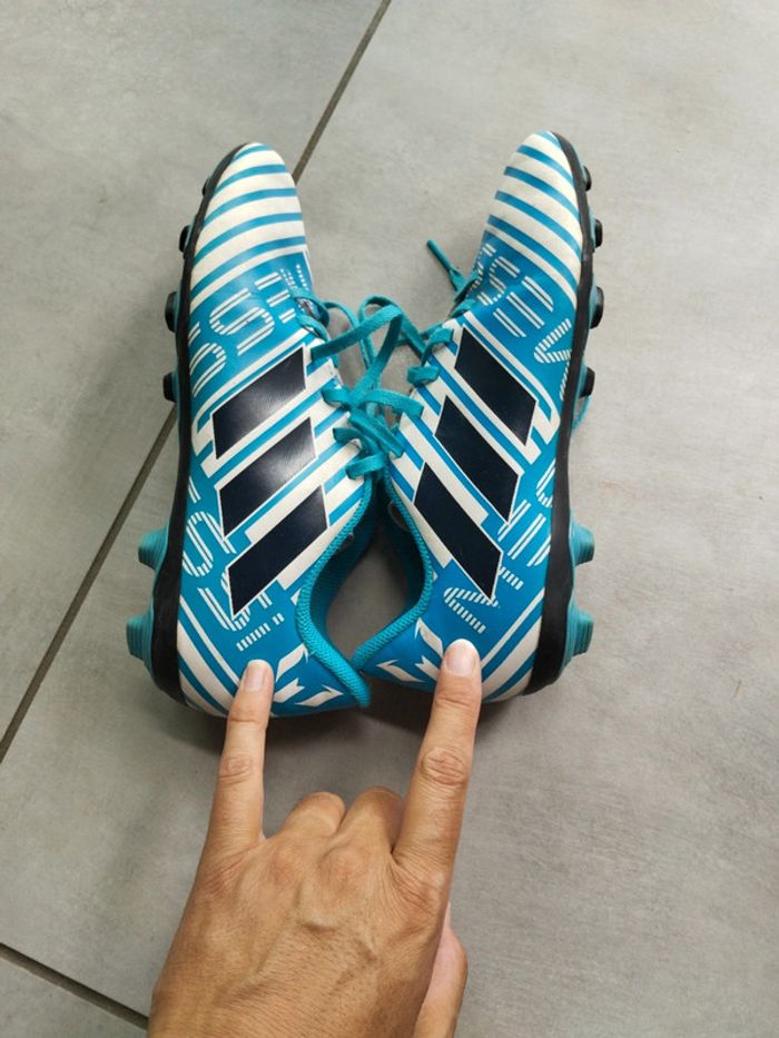 Chaussures foot Adidas nemeziz Messi 37 1/3 - photo numéro 5