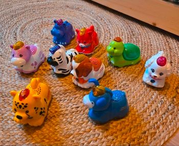 Lot de tut tut bolide vtech animaux 