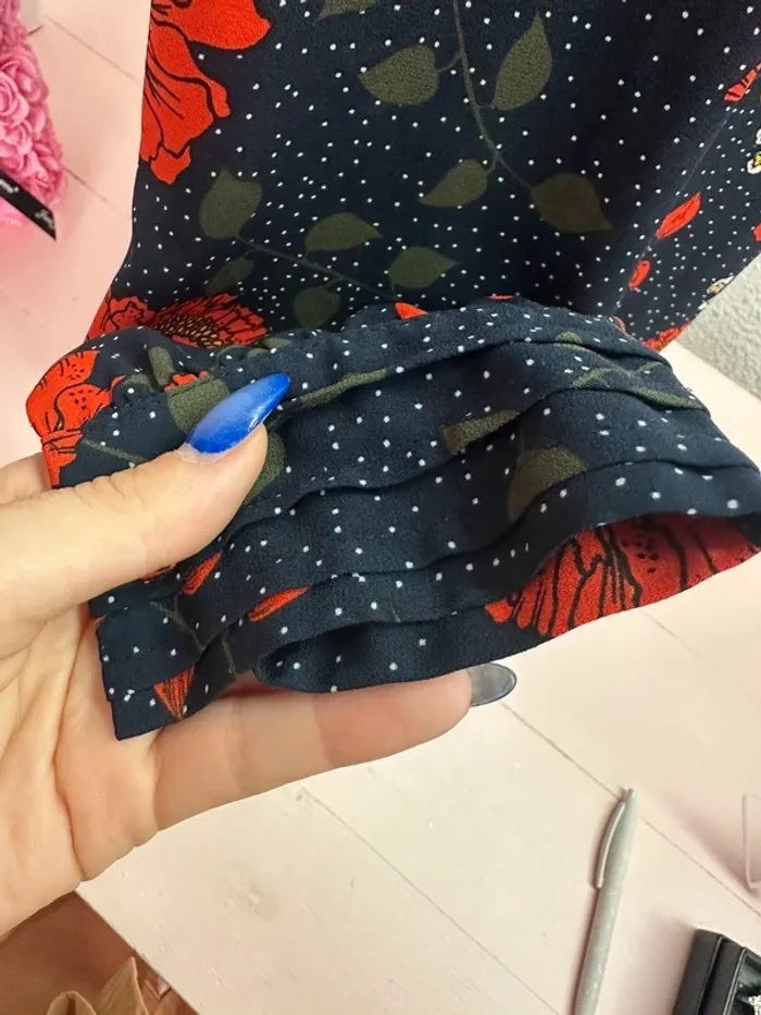 Blouse coquelicots taille S Kiabi - photo numéro 4