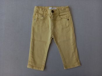Pantalon jaune garçon Zara 6/9m 74cm
