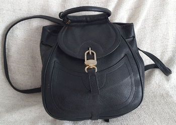 Sac a main / dos en cuir Delvaux