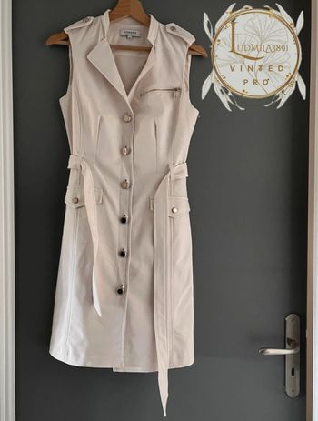 Robe tailleur beige Morgan / 222-Renza T34