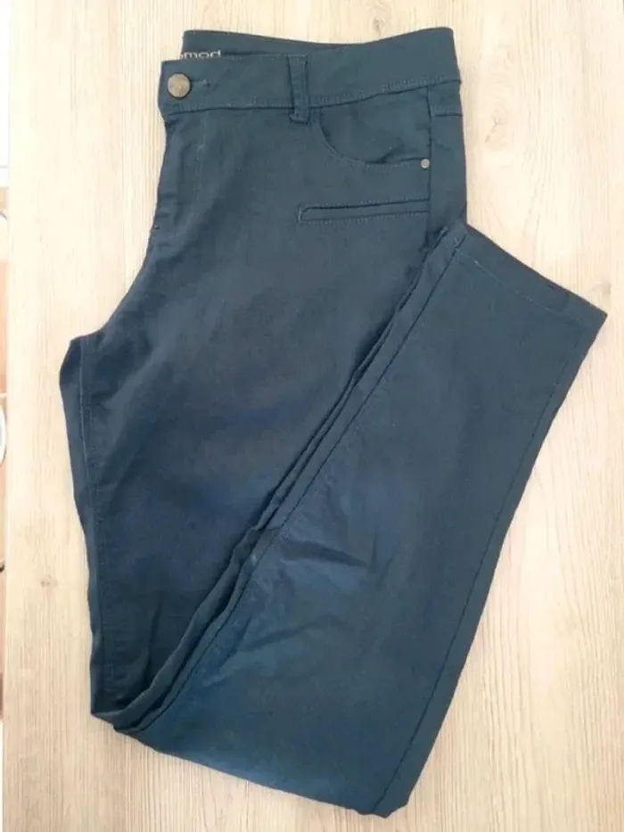 Pantalon jean slim 40 Promod - photo numéro 2