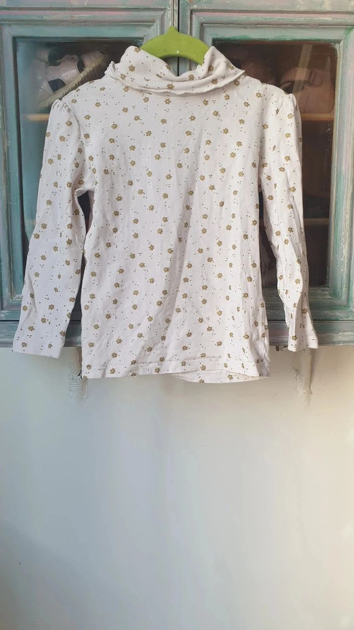 Sous pull à col roulé taille 3 ans