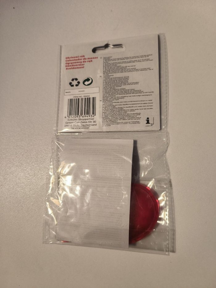 Chaufferette pour main petit pois - photo numéro 2