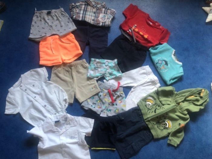 Lot vêtements 6 mois