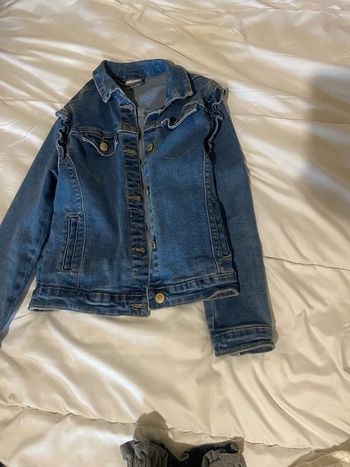 Veste en jean fille 8 ans