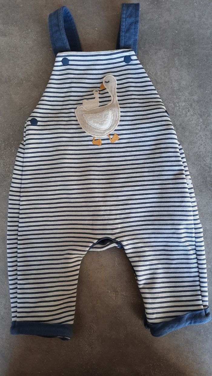 Jolie ensemble salopette 3 mois - photo numéro 3