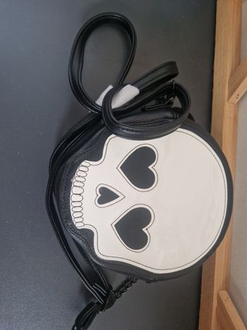 Sac bandoulière tête de mort