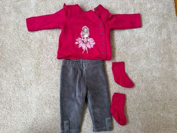 Ensemble fille - 3 mois