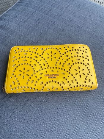 Portefeuille lollipops jaune