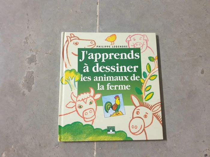 Magnifique livre j apprends a dessiner animaux