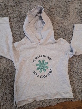 Sweat avec capuche fille 8 ans