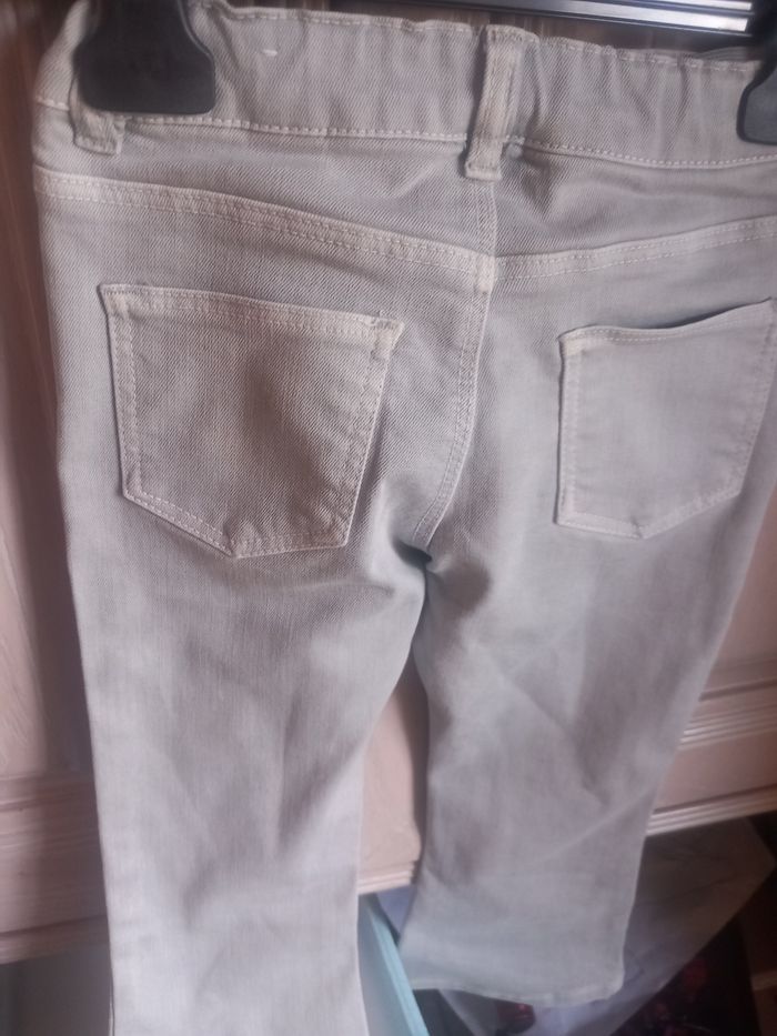 Jeans gris 3/4 ans Zara - photo numéro 5