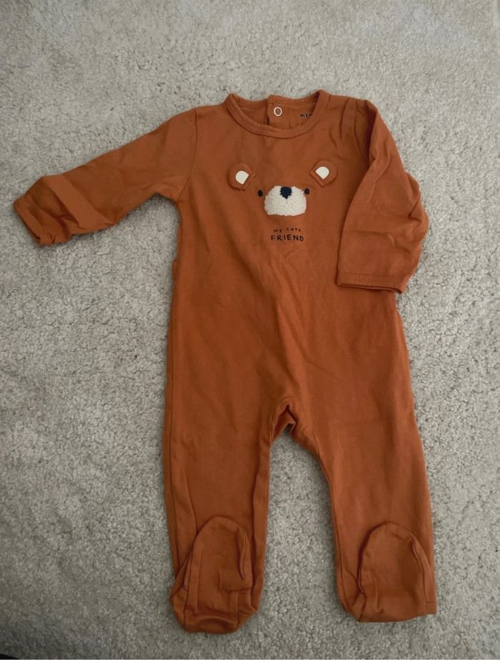 Pyjama ourson Kiabi 3 mois