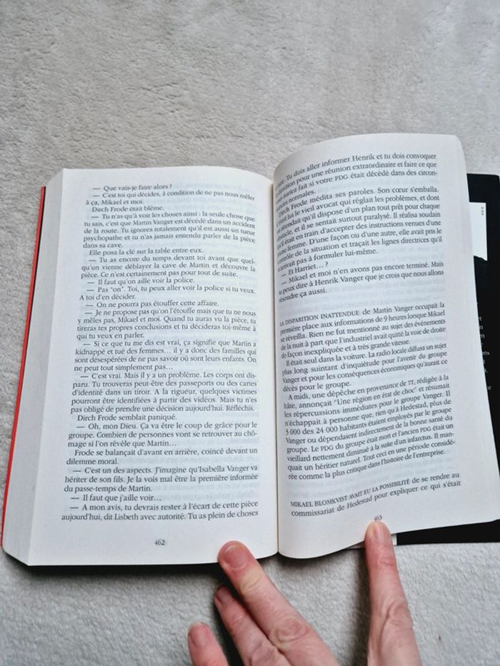 Livre Les hommes qui n'aimaient Pas les femmes - millénium 1 - photo numéro 4