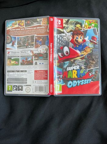 Jeu super mario odyssey switch