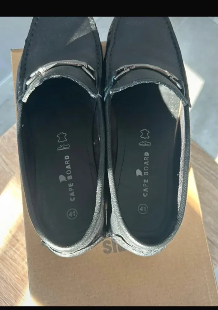Mocassins en cuir grainé - photo numéro 6