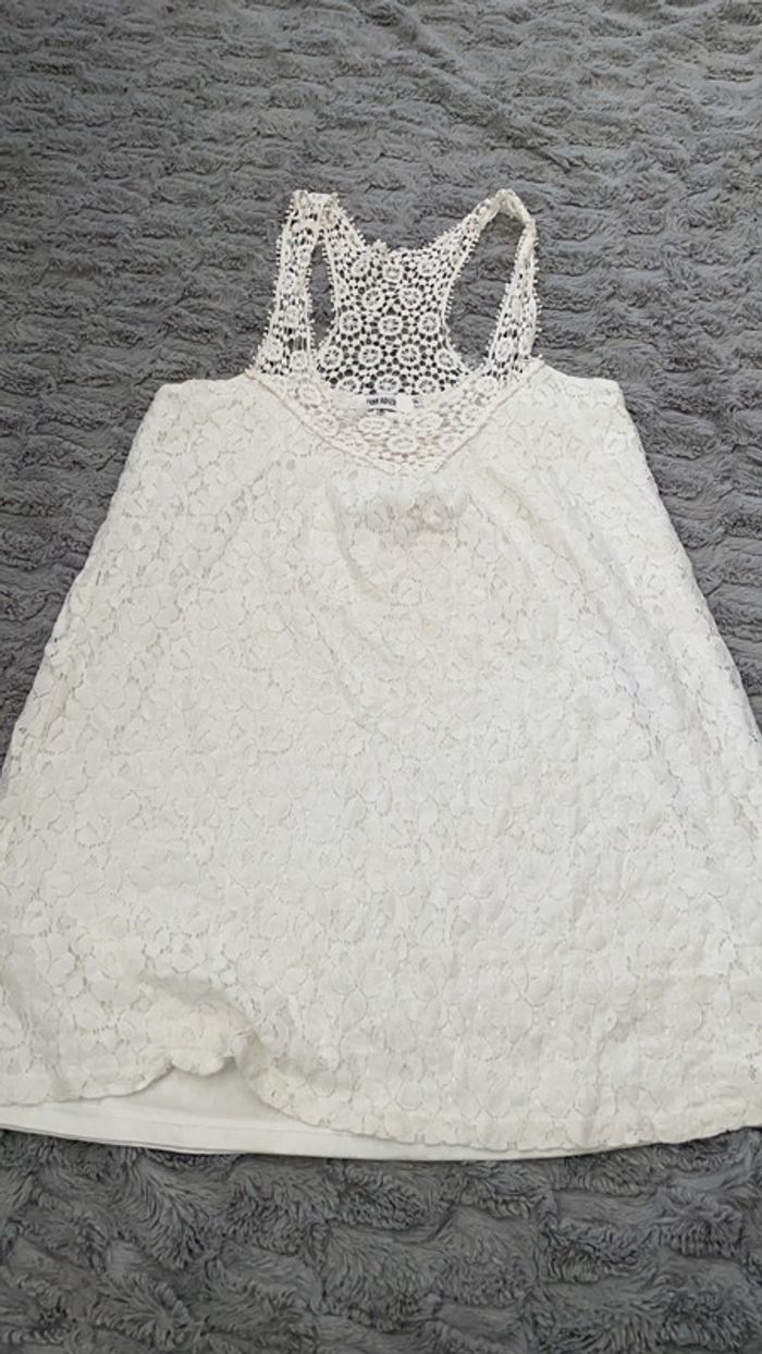 Robe blanche Lynn Adler taille S