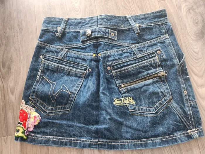 Jupe en jean VonDutch - photo numéro 3