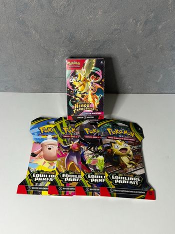 Carte Pokemon Lot 1 Bundle ME2.5 et 1 ArtSet ME03 neuf scellé 