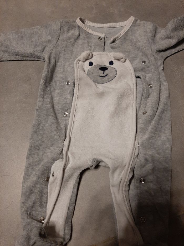 Lot pyjamas bodies 3 mois hiver - photo numéro 4